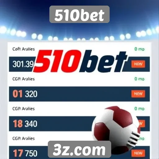 Apostas esportivas no 510bet em destaque