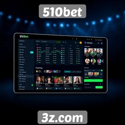 Facilidade de uso e navegação no site 510bet